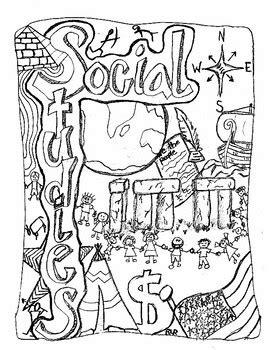 Social Studies Interactive Notebook Cover by Randi Restau | TPT