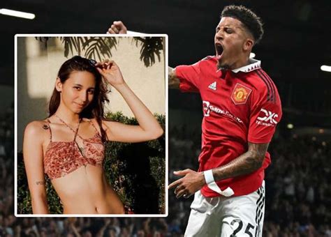 Who Is Jadon Sancho's Girlfriend? Viral Photos - SportsBigNews