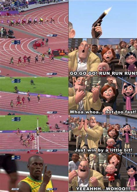 Watching Usain Bolt. : r/funny