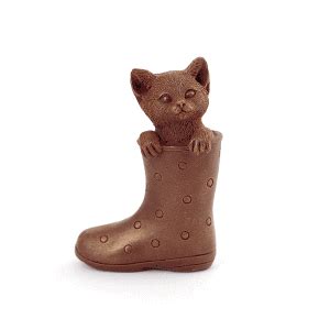 Puss in boot Chocolate Figure Animals – Not Just Chocolate NYC