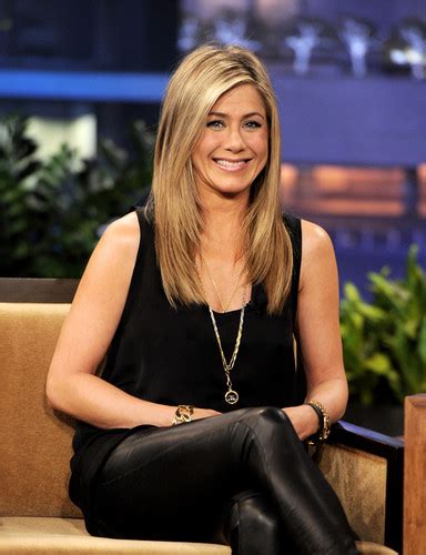 Leather Pants On Leno [24 February 2012] - Jennifer Aniston Photo ...