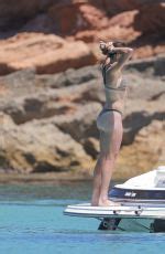 GARBINE MUGURUZA in Bikini at a Boat in Ibiza 06/08/2017 – HawtCelebs