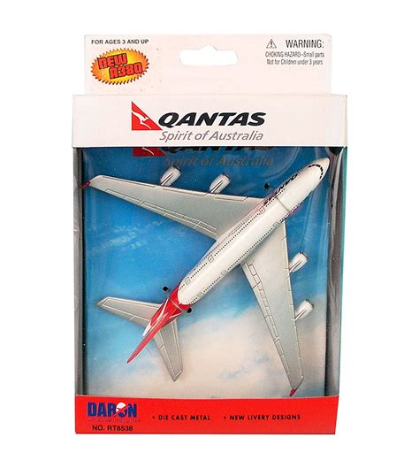 Diecast Metal Aircraft Toy Commercial Airplane - Qantas A380 Spirit of Australia 606411085386 | eBay