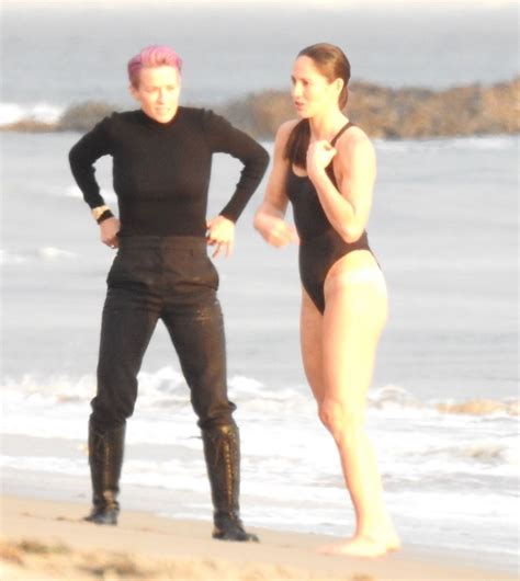 MEGAN RAPINOE and SUE BIRD Celebrates Engagement at a Beach in Malibu ...