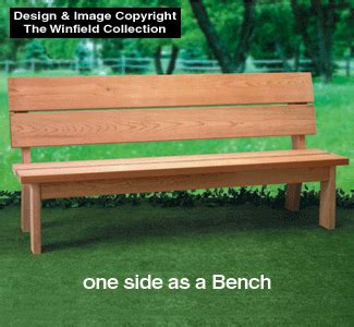 Benchnic Table Wood Project Plan | Wood projects plans, Wood furniture plans, Outdoor ...