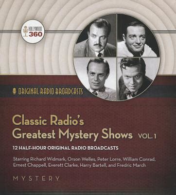 Classic Radio's Greatest Mystery Shows, Vol. 1 (Classic Radio ...