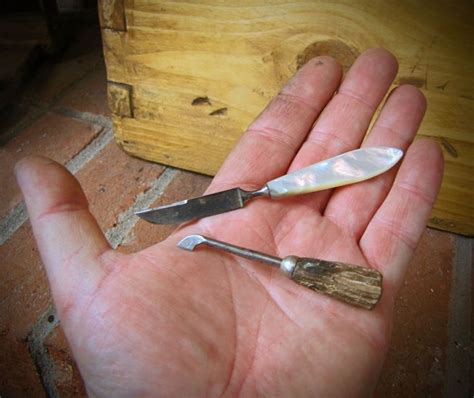 authentic antique blood letting tools | Antiques, Carving, Tableware