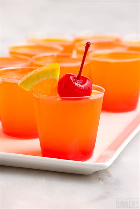 tequila sunrise jello shots recipe - Vern Betancourt