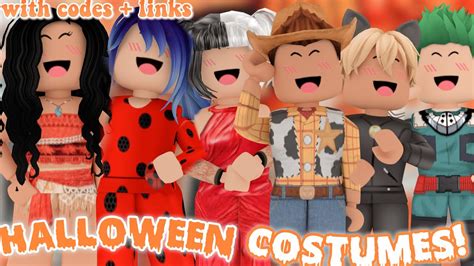 10 Roblox Halloween Costumes! *WITH CODES + LINKS* - YouTube