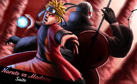 Naruto vs Madara 1 by SaitoMaks on DeviantArt