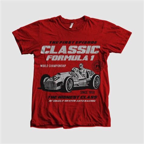 Classic F1 buy t shirt design artwork - Buy t-shirt designs