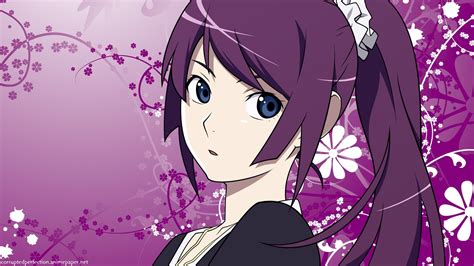 วอลเปเปอร์ : 1920x1080 px, สาวอะนิเมะ, Monogatari Series, Senjougahara Hitagi 1920x1080 - wallup ...