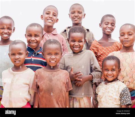 Black children smiling together Stock Photo - Alamy