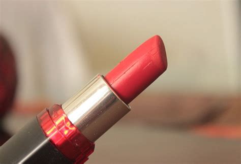 Maybelline Color Show Lipstick Bold Crimson Review Photos Swatches