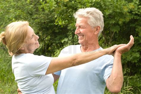 old couple dancing | Stock image | Colourbox