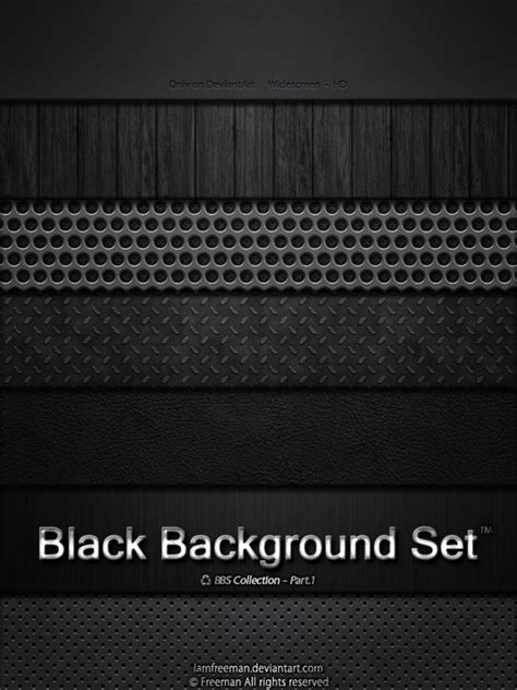 Black Background Set by iAmFreeman on DeviantArt