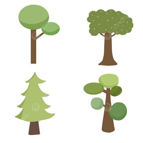 Simple Illustration PNG Image, Simple Tree Illustration, Tree, Simple, Forest PNG Image For Free ...