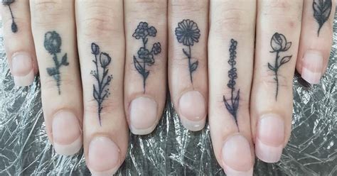 These Flower Tattoos Are a New Way to Get Floral Ink | Teen Vogue