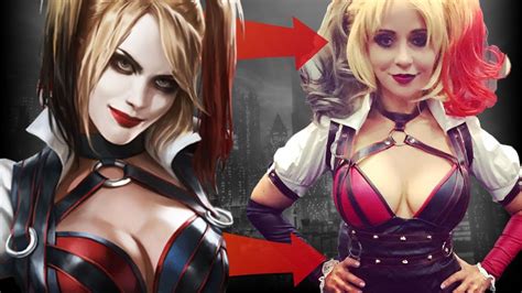 Tara Strong Cosplayed as Harley Quinn - YouTube