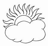 Cloud Coloring Printables  ClipArt Best sketch template