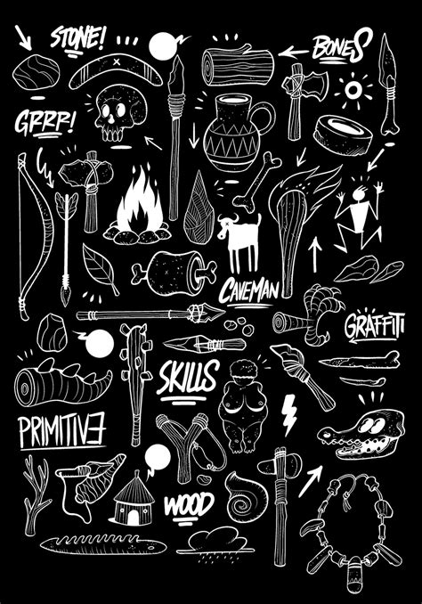 Caveman Tools on Behance