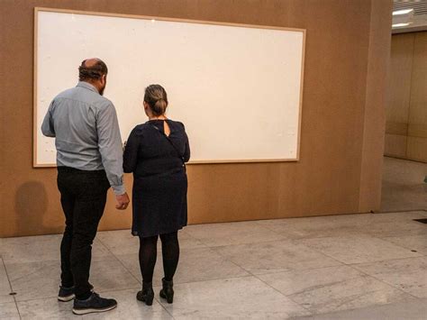 Artist Jens Haaning Took $84,000 And Sent A Museum 2 Blank Canvases : NPR