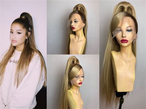 Ariana Grande High Ponytail Lace Front Wig Half Ponytail Wig - Etsy