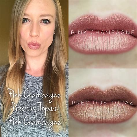 LipSense lip combo! 1x Pink Champagne / 1x Precious Topaz / 1x Pink Champagne Instagram ...