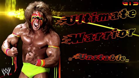 1987: Ultimate Warrior - WWE Theme Song - "Unstable" [Download] [HD] - YouTube