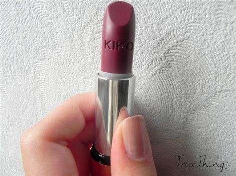 Rouge à lèvre Kiko - Velvet Mat _ Satin Lipstick - TrueThings