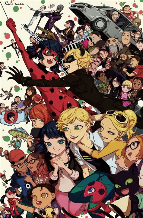 Miraculous ladybug characters - monsterdiki