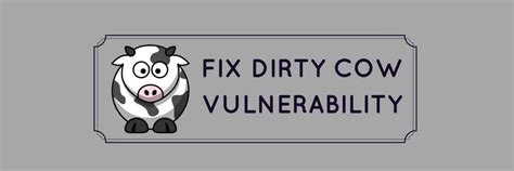 How to fix Dirty Cow vulnerability in CentOS, RedHat etc.