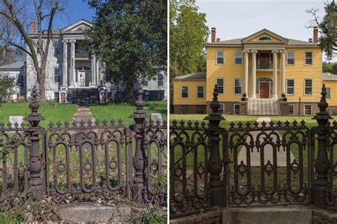 Renovating an abandoned mansion: Rockwell House before and after ...