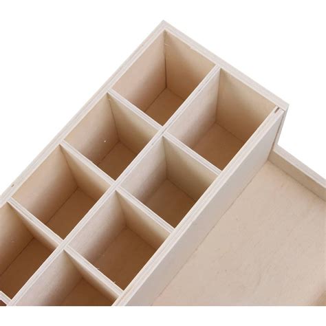 Wooden Craft Storage Box 30cm x 20cm x 15cm | Hobbycraft