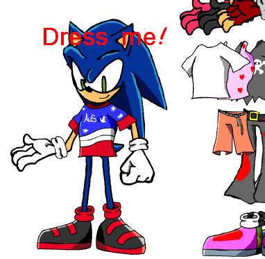 Sonic dress up by xJestino on DeviantArt