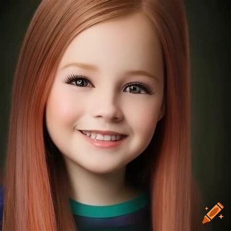 Realistic portrait of mabel pines from gravity falls on Craiyon