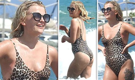 Coronation Street cast: Bethany Platt star Lucy Fallon flaunts sideboob in risqué swimsuit ...