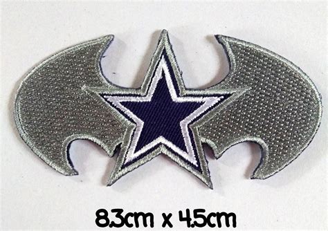 Dallas cowboys Sport Logo Patches Embroidery Iron on Sew on. | Etsy