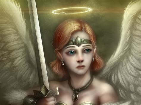 HD wallpaper: angel warrior | Wallpaper Flare