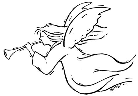 Free Angel Line Art, Download Free Angel Line Art png images, Free ...