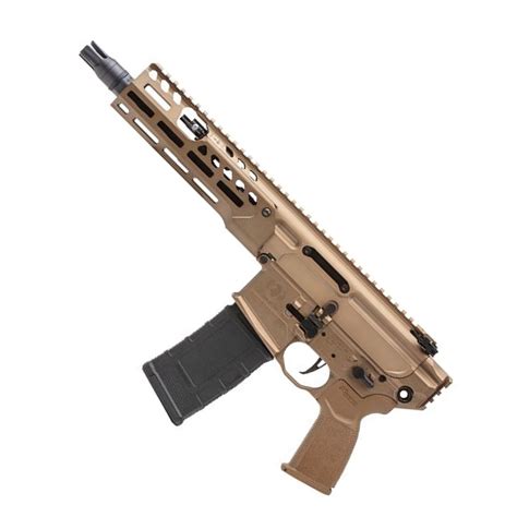 Sig Sauer MCX SPEAR-LT .300 Blackout 8" 1:5" Bbl Coyote Brown Pistol w/(1) 30rd Magazine PMCX ...