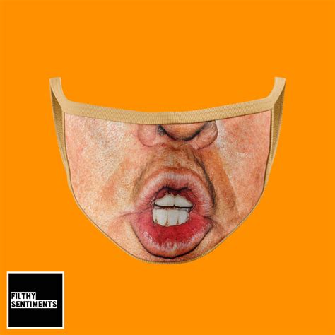 Donald Trump Face Mask | Trump Mouth | Joke face mask