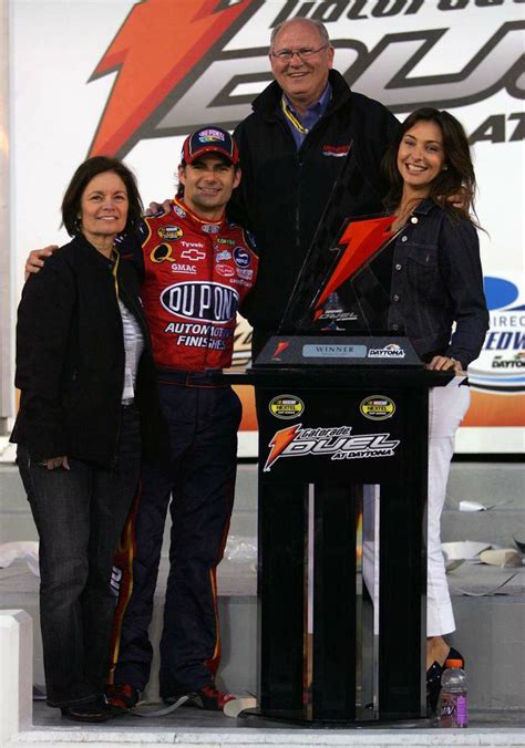 Jeff Gordon and family (before kids) | Jeff gordon nascar, Racing girl, Leo gordon