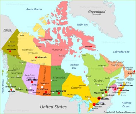 Canada Map | Detailed Maps of Canada