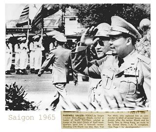 Saigon 1965 - Lieut. Gen. Nguyen Khanh, ousted as leader o… | Flickr