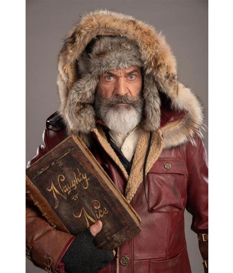 Mel Gibson Fatman Leather Jacket | Chris Parka Hoodie - Jackets Expert