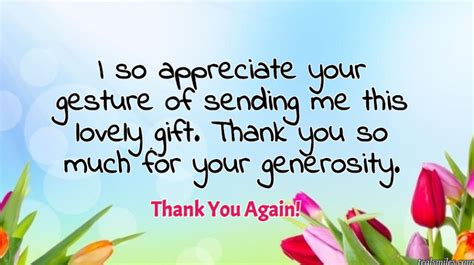 Thank You Messages For Gift - Teal Smiles
