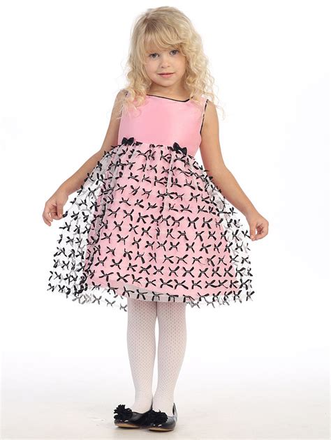 Pink Little Bow Dress - Pink Princess