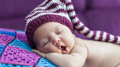 Sleeping Cute Baby With Mouth Open HD Cute Wallpapers | HD Wallpapers ...