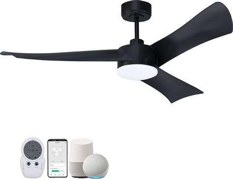 Amazon.com: cumilo 52” Smart Ceiling Fans Lights and Remote,Quiet DC ...